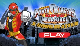power rangers super megaforce x borg blaster