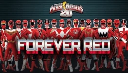 power rangers 20th anniversary forever red