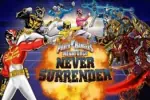 power rangers megaforce never surrender